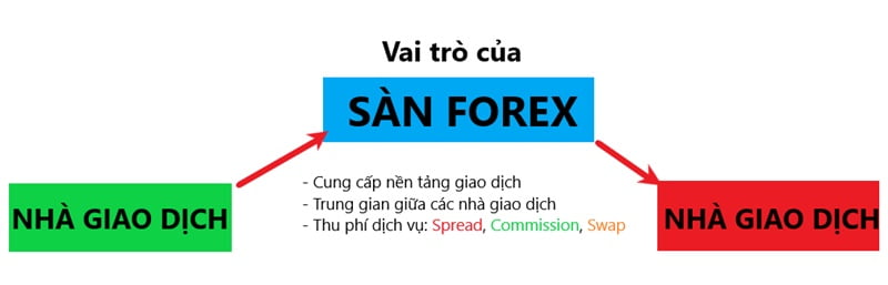 Vai trò của sàn Forex trên thị trường tài chính